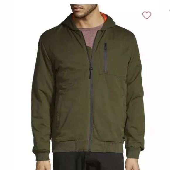 Civil Society Other - Men’s Civil Society Army Green Hooded Jacket sz M